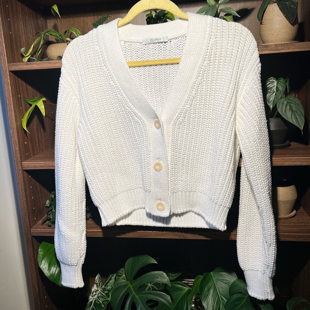 Max Mara Chunky Cotton Sweater